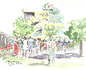 Inspecting the Horses at Flemington - 02-11-05