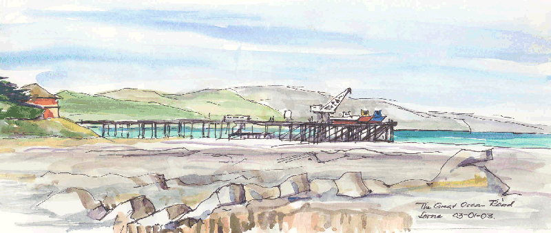 The Great Ocean Road: Lorne 03-01-03