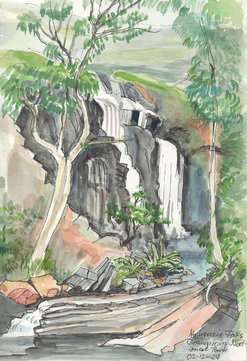 McKenzie Falls: Grampians National Park 02-12-29