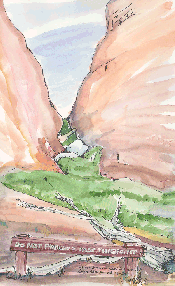 Do Not Proceed Pass This Point: Olga Gorge 02-12-25