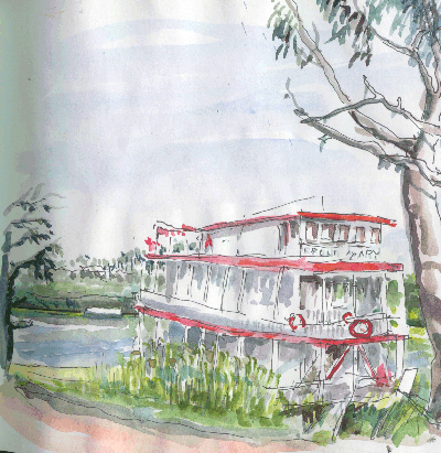 'Proud Mary' On the Mighty Murray 02-12-00