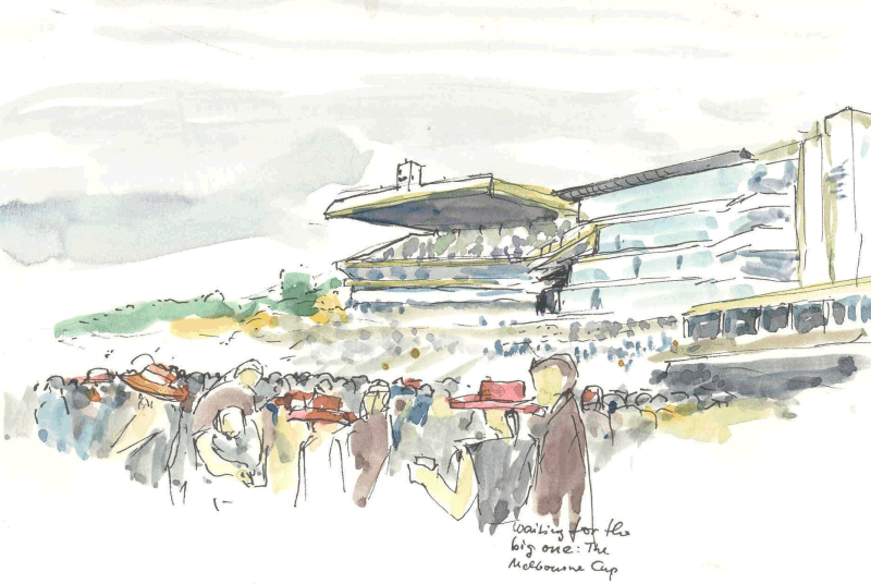 Waiting For the Big One - Melbourne Cup - 02-11-05