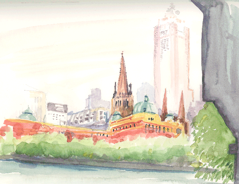 The Yarra, Melbourne 02-12-07